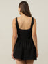 Ariel Black Corset Mini Dress