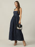 Emily Denim Maxi Dress